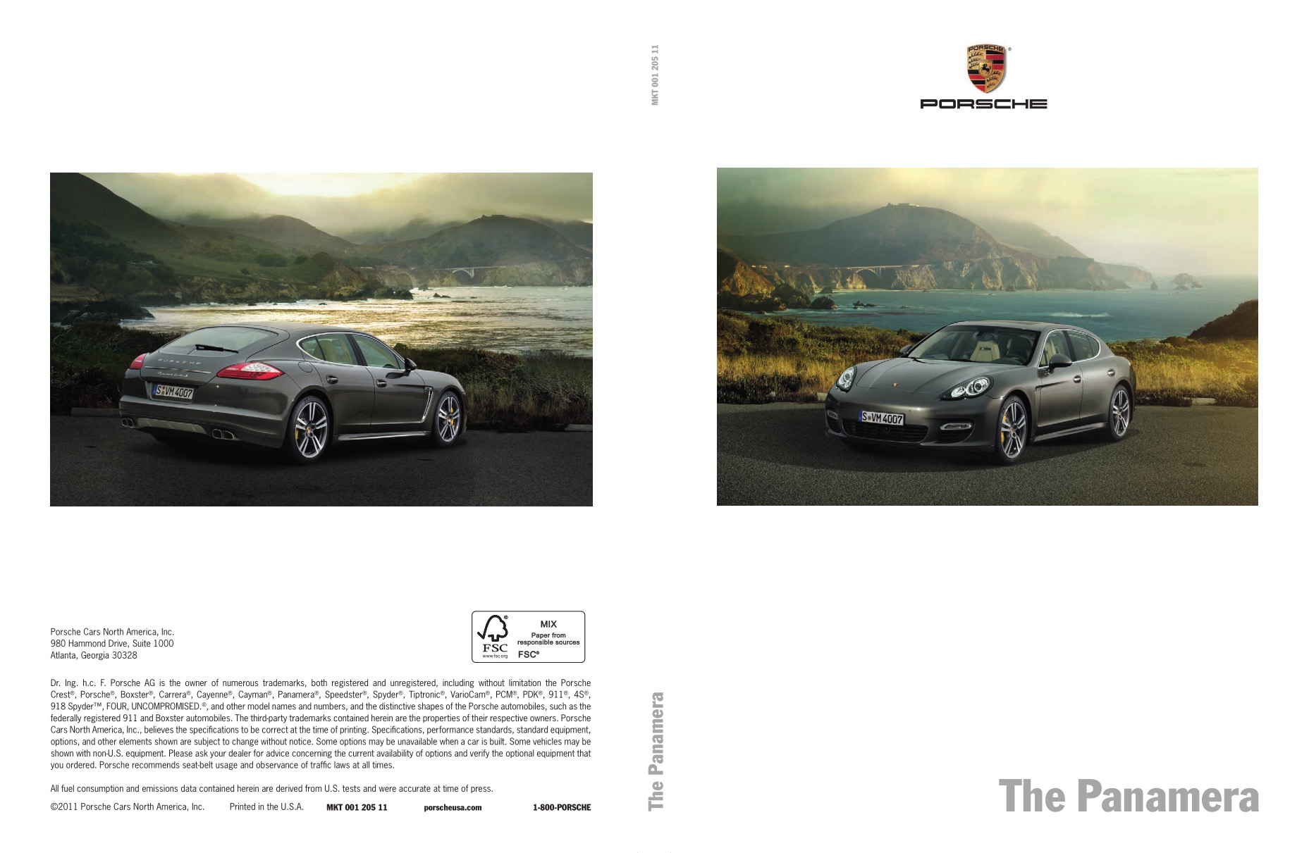 2012 Porsche Panamera Brochure Page 68